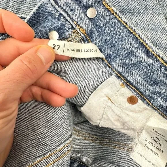 PacSun Denim Blue Boot Cut Jeans - Picture 6 of 7